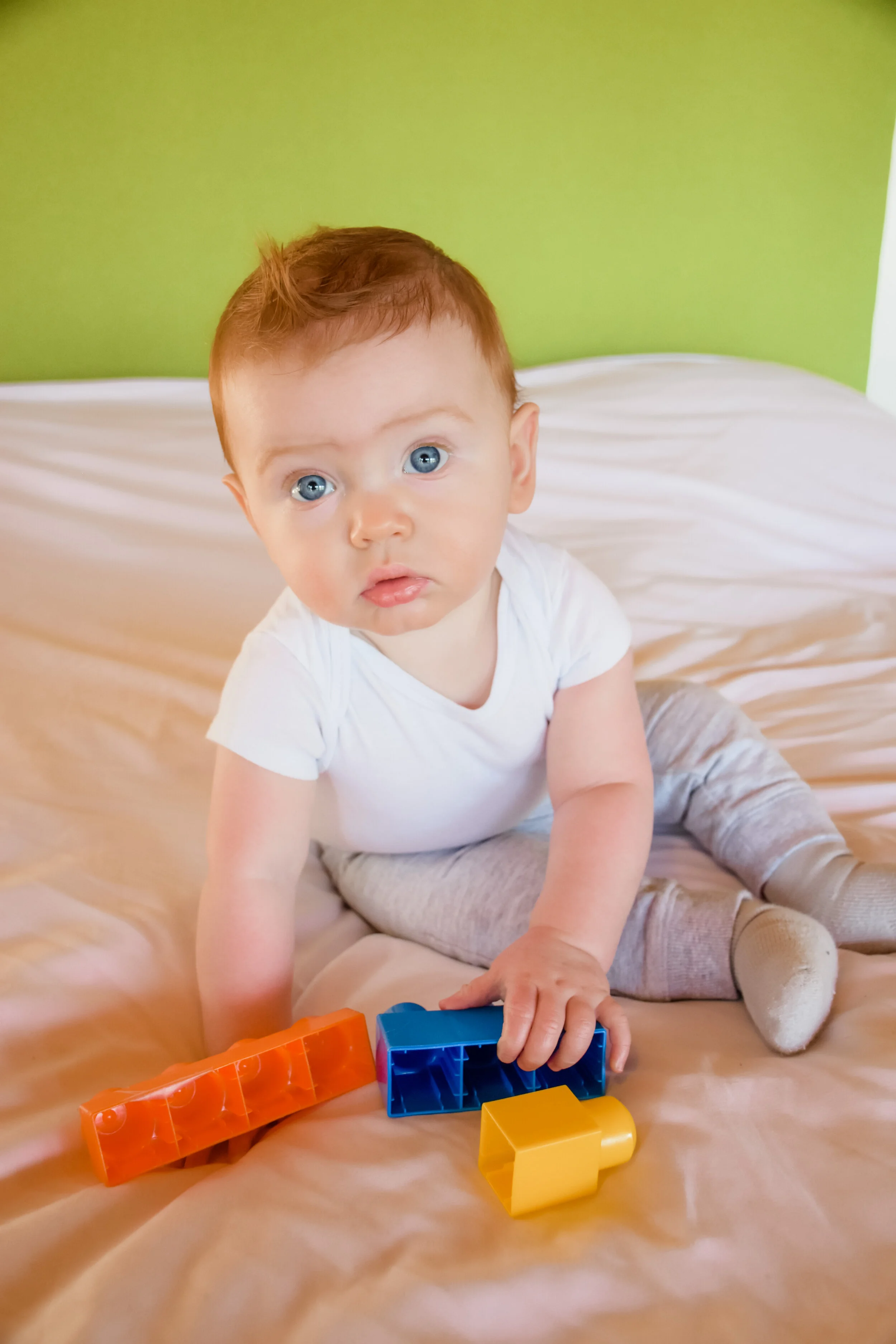 How to Play with a Wobbly Sitting Baby 