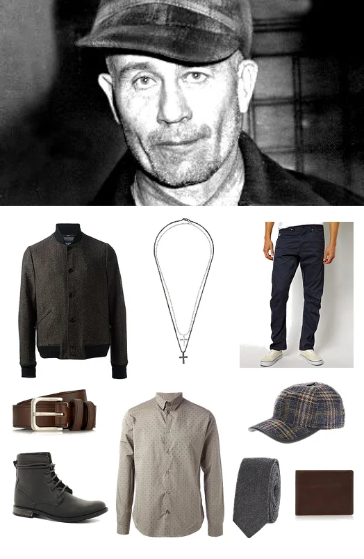 “When I see a pretty girl walking down the street, I think two things. One part wants to be really nice and sweet, and the other part wonders what her head would look like on a stick." Edward Theodore Gein (1906 - 1984).Paul Smith Jeans - Bomber jac…