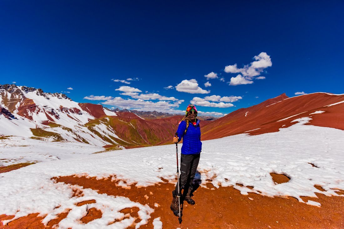 Rainbow Mountain Range in Peru