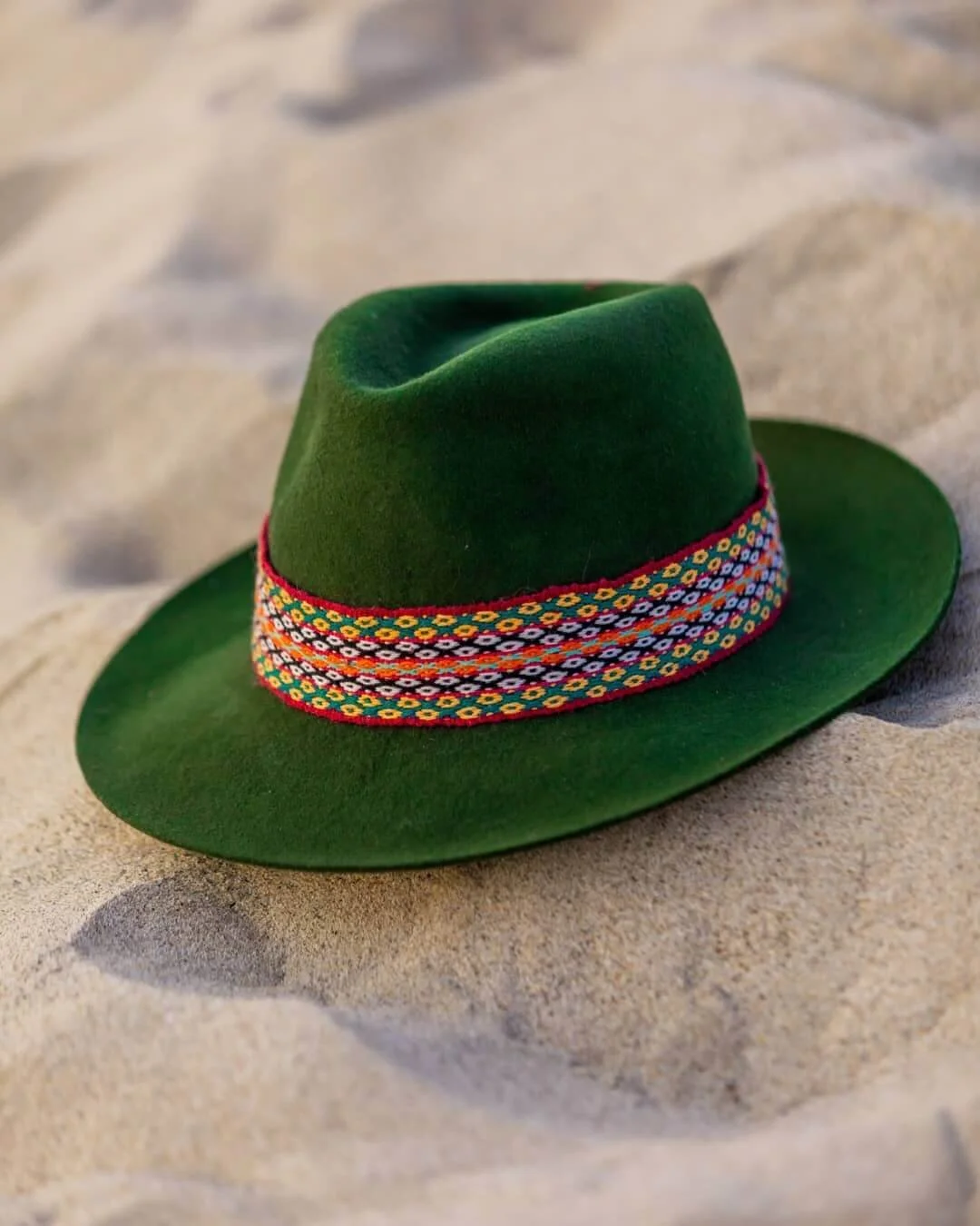 Yaku - Fedora Style Hat - Hunter Green 
