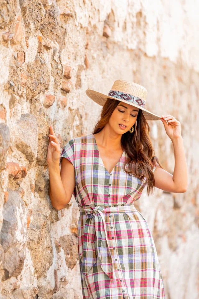 Spanish Palm Leaf Straw Hat — Andeana 