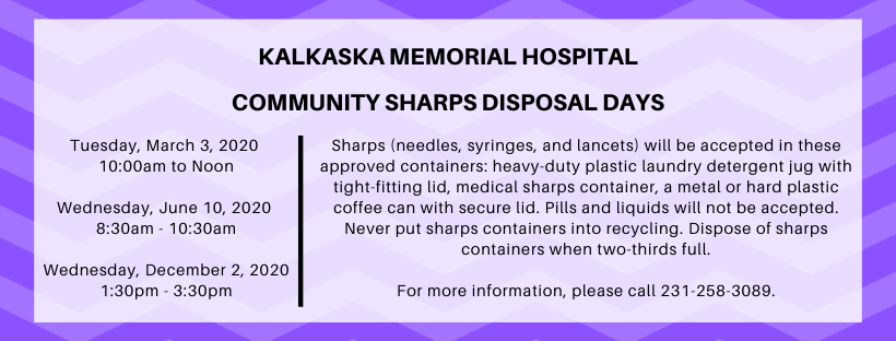 Community Sharps Day