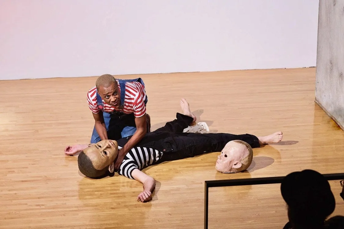  Work-in-progress at MOCA LA (October 2022). Photo: Michael Palma Photography Courtesy of Los Angeles Performance Practice 