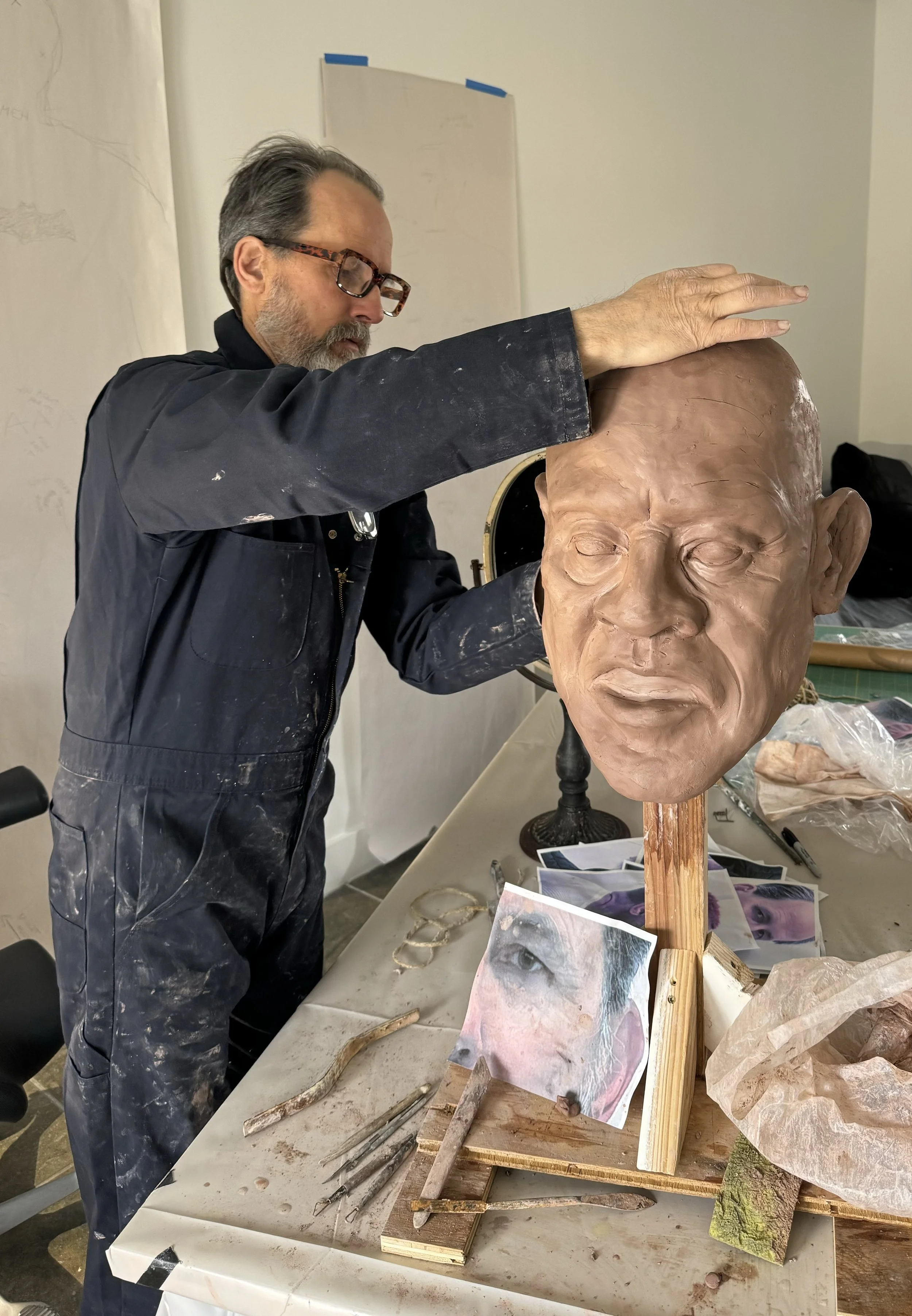  In residence at Ucross Foundation (Sheridan, WY), March 2024. 