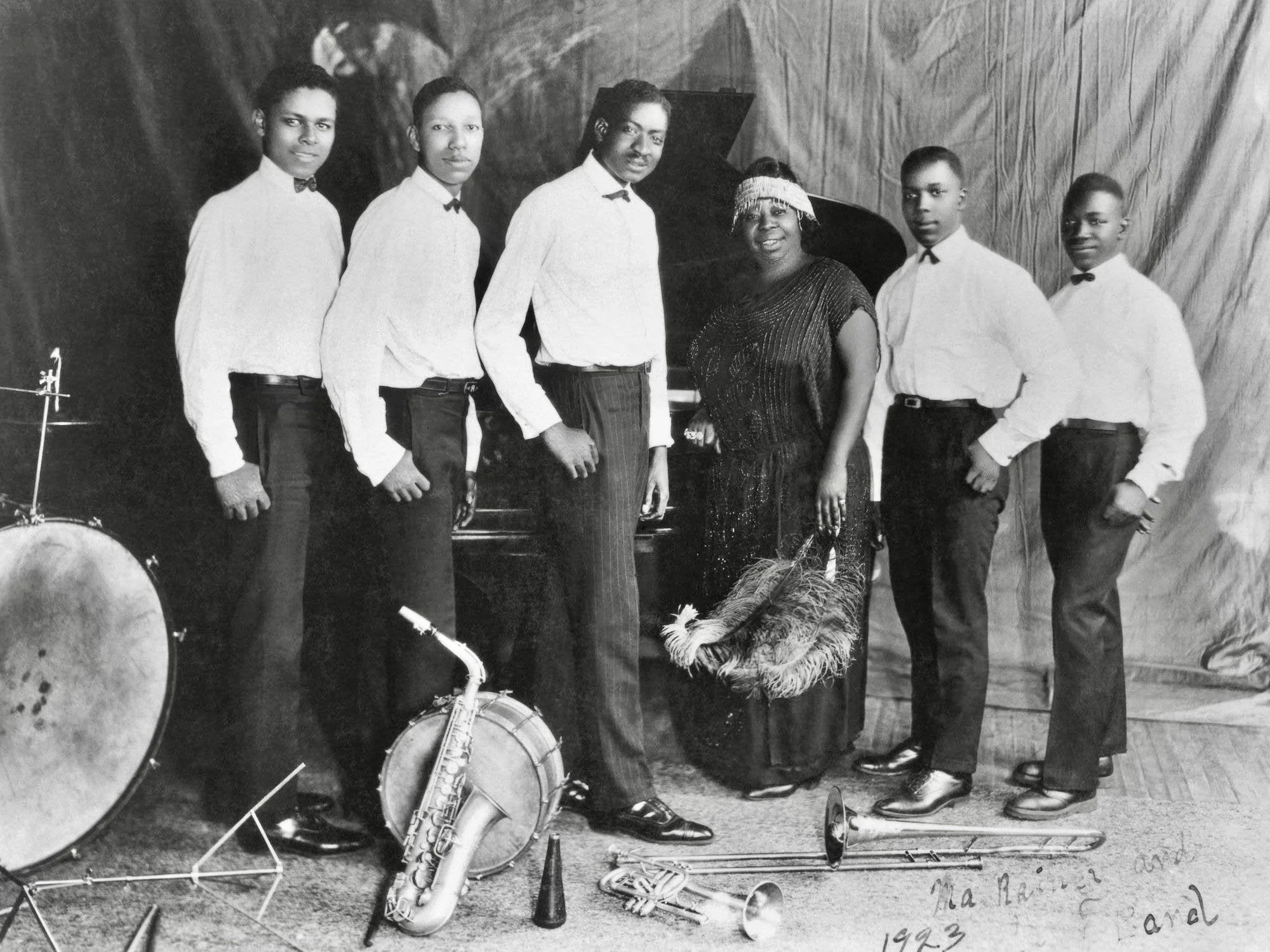 Ma Rainey &amp; her band, 1923
