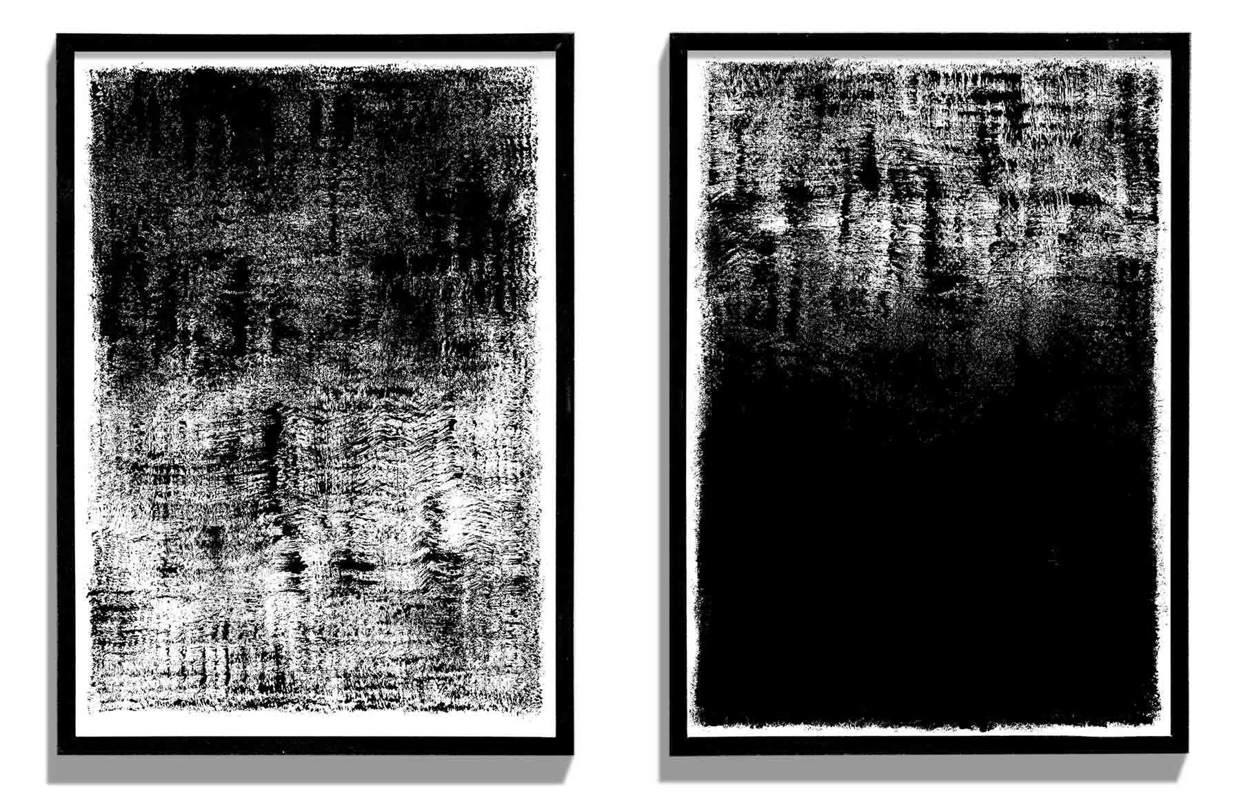 A Beginning, 2 (Μια Αρχή, 2) 2019 - Acrylic on paper, dimensions variable