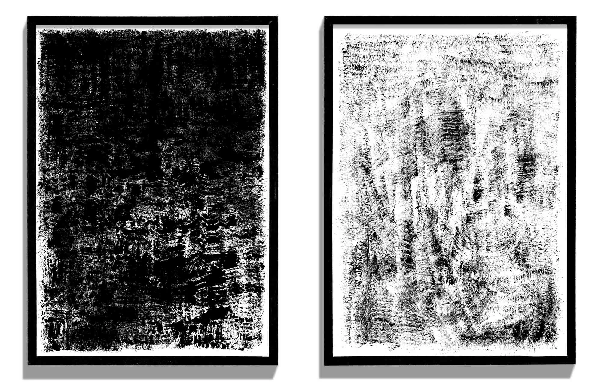 A Beginning, 3 (Μια Αρχή, 3) 2019 - Acrylic on paper, dimensions variable