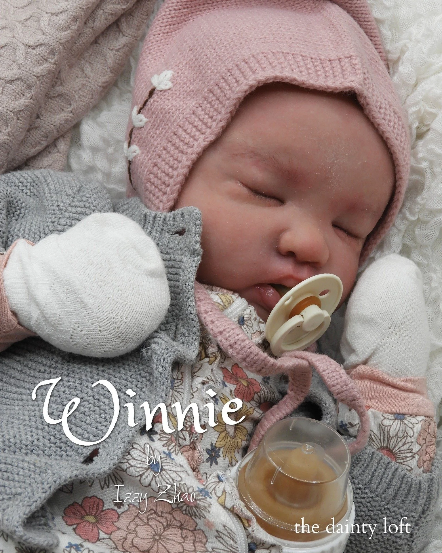 Hi everyone! I&rsquo;m so excited to introduce my newest cuddle sculpt, Winnie. She&rsquo;s a BIG baby at about 24&rdquo; long with a 16.5&rdquo; head circumference.

I&rsquo;ve been wanting to sculpt a larger silicone baby for quite some time, but w