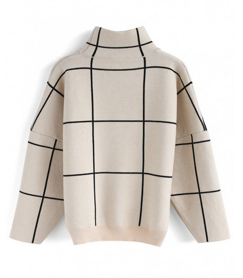 Grid Sweater