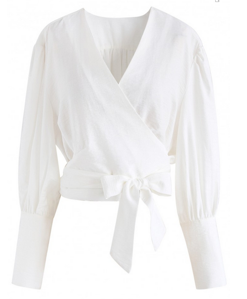 Chicwish Wrap Top