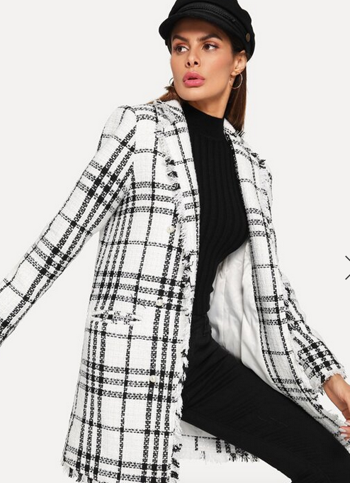 Plaid Coat