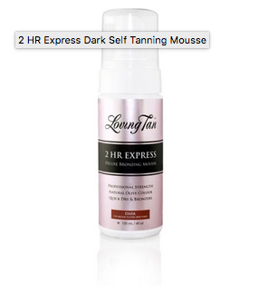 Loving Tan Dark Tanning Mousse