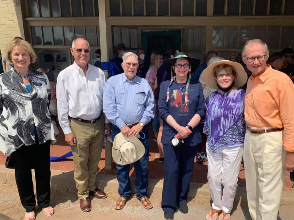  Southwestern Oklahoma State University (SWOSU) sponsored and participated in the dedication of the Kauger Museum in Colony (OK).   SWOSU President Dr. Diane Lovell attended and was joined by a number of SWOSU graduates including: 2020 Distinguished 
