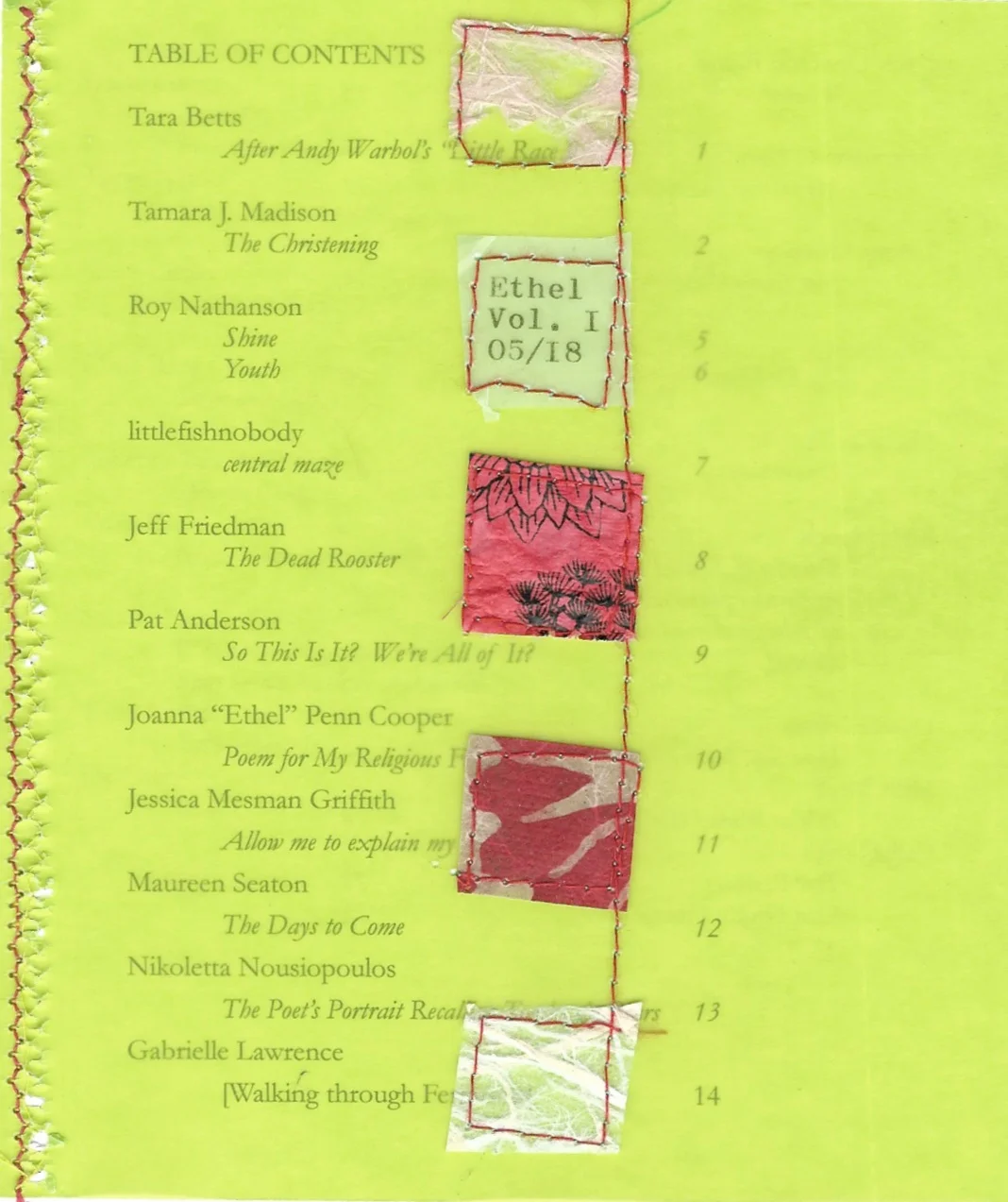 Volume 1 - Cover - Sara Lefsyk