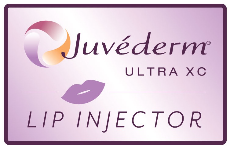 juvederm lip injector logo