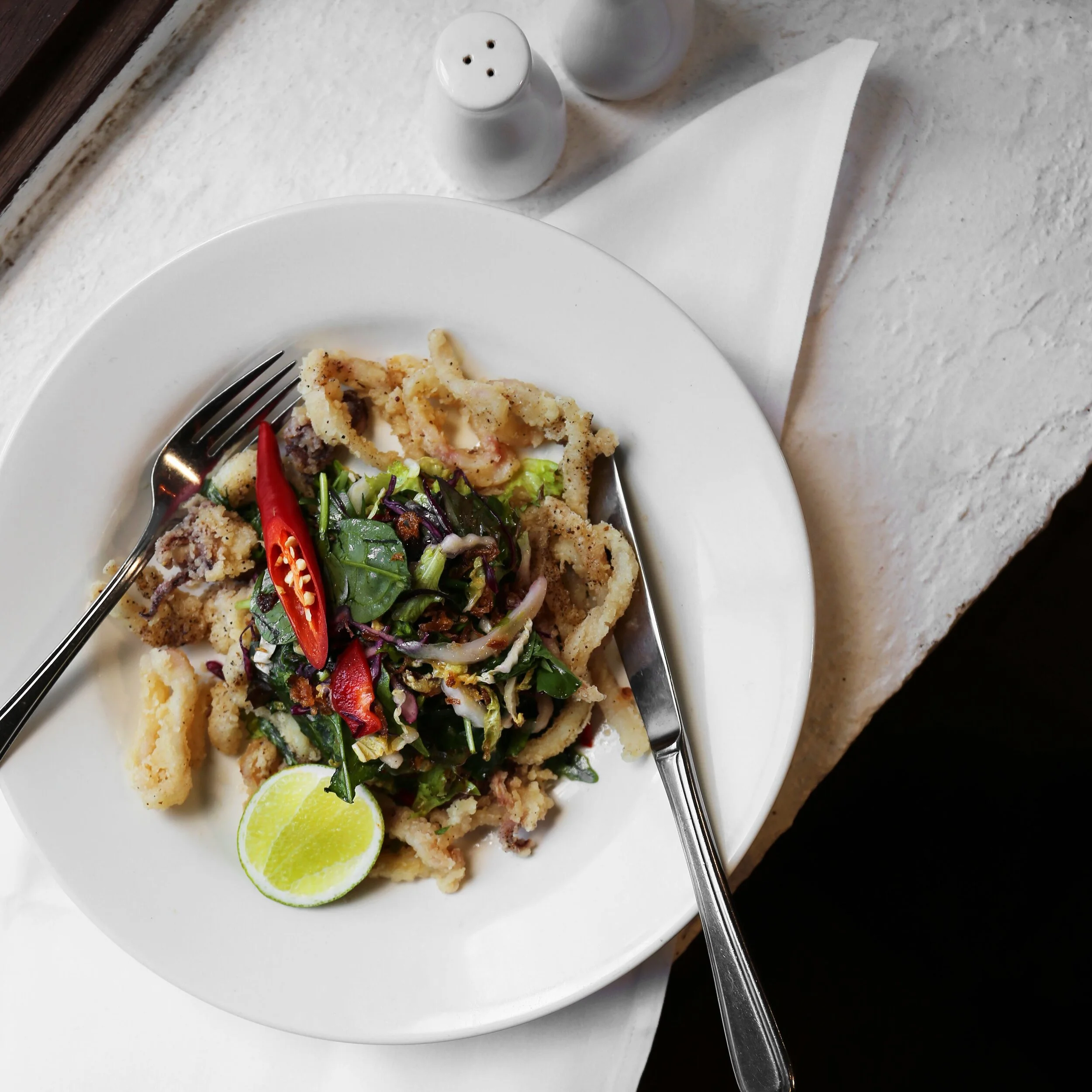 Szechuan Salt and Pepper Squid 