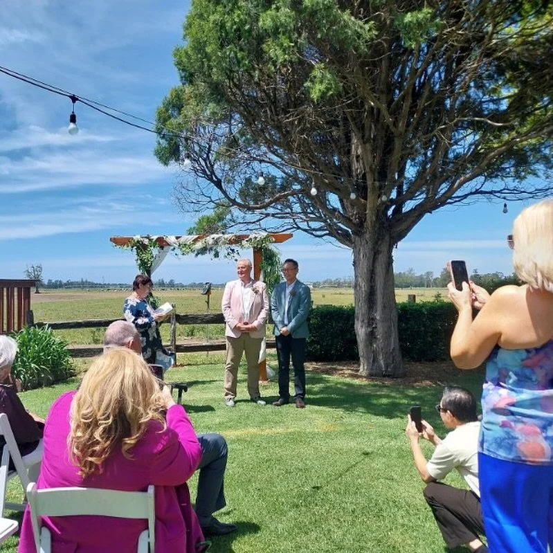 Congratulations to newlyweds Bruce and Leonard who celebrated their union with their closest friends and family at The Butter Factory on the weekend. What a lovely day! ❤️