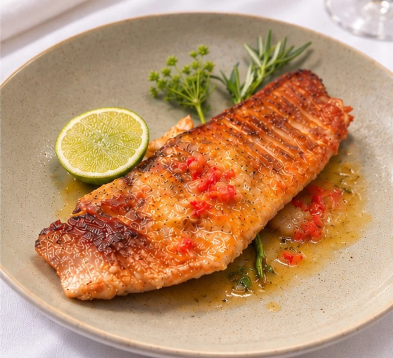 Spring is on the menu at The Butter Factory! 🌼

Pictured is our Crisp-Skinned Barramundi with Ginger, Chilli &amp; Lime Butter, one of four tempting mains on our new Butter Factory in Bloom spring menu.

Start with a shared grazing selection, choose