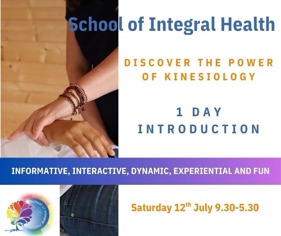 🌿 Communicate with Your Body &ndash; Learn the Language of Kinesiology 🌿

Curious about kinesiology and how it can support your health and wellbeing?
Come join us for a relaxed, hands-on one-day training that introduces the powerful principles of m