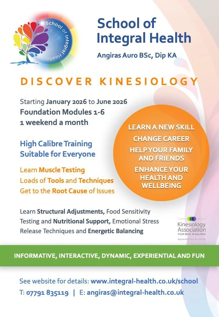 Last two places remaining:

You are invited&hellip;
What if your body could talk to you and tell you exactly what it needs to feel better? 
That&rsquo;s what kinesiology and muscle testing does. It is like having a direct line to your body&rsquo;s wi
