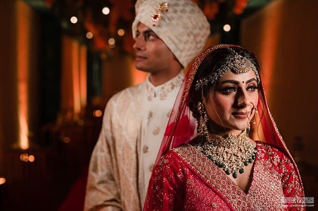 Mansi &amp; Abhishek
Delhi, 2020
⠀⠀⠀⠀⠀⠀⠀⠀⠀
Photograph by @ujjwalvanvari
Bride: @mansi_dhiman
Groom: @abhishekanand67
MUA: @facestoriesbyleenabhushan
Outfits: @kalkifashion
Bride's Jewellery: @mahirajewels
Groom&rsquo;s outfit: @qbikofficial
⠀⠀⠀⠀⠀⠀⠀⠀⠀