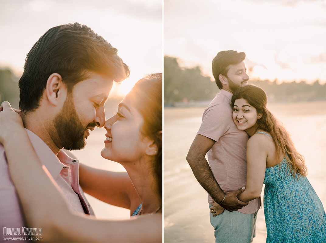 Beach Couple Poses Ideas | Girlfriend-Boyfriend Sunset Photoshoot Ideas On  Beach - Part 2 - YouTube