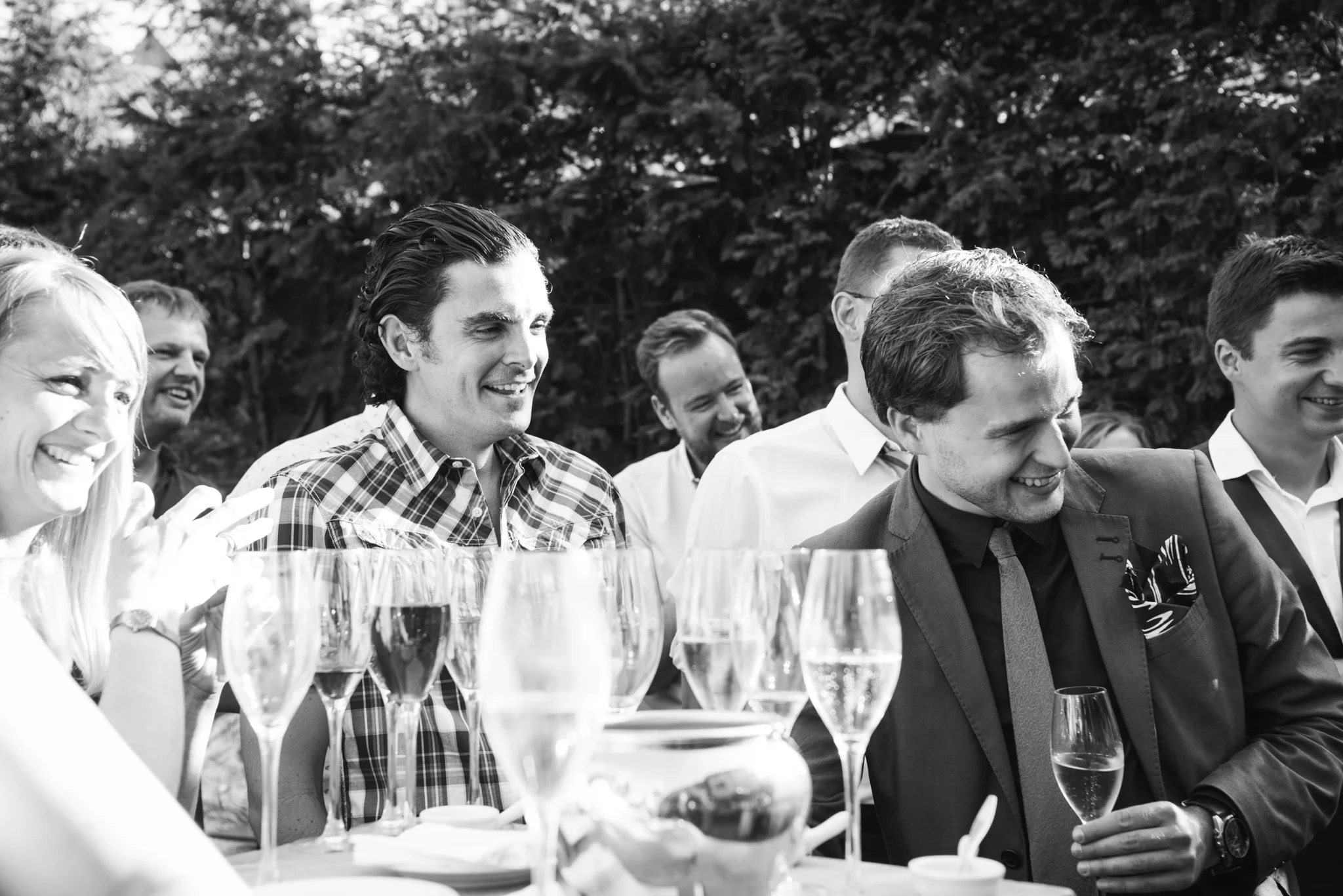 Huwelijksreceptie foto
