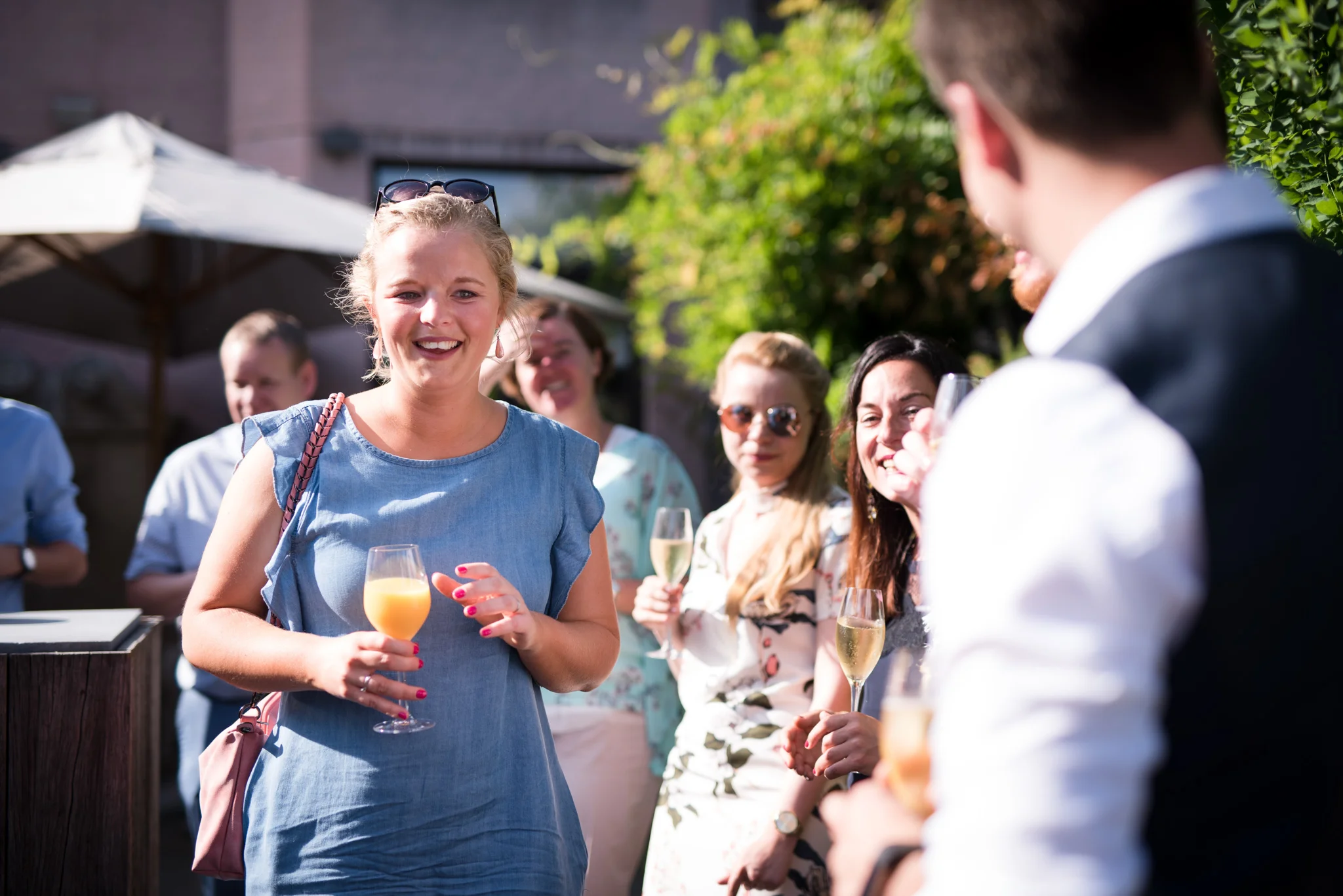 Huwelijksreceptie foto
