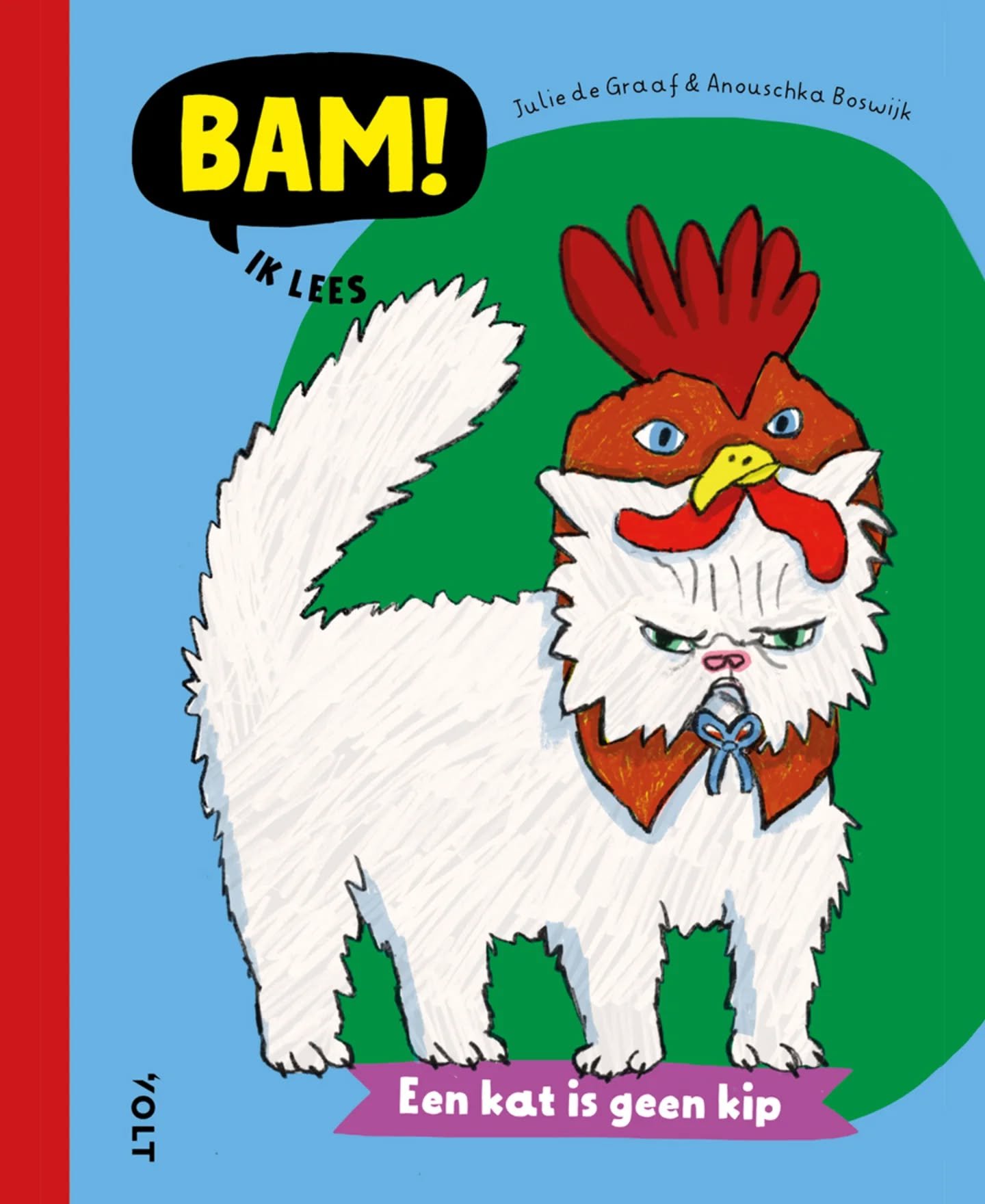 ✨Cover reveal✨ - Een kat is geen kip, een boekje om te leren lezen over katten voor @voltkinderboeken. @juul.degraaf heeft een heeeel leuke tekst geschreven en ik ga eind deze maand helemaal genieten van de kat als mijn muze. In augustus in de winkel