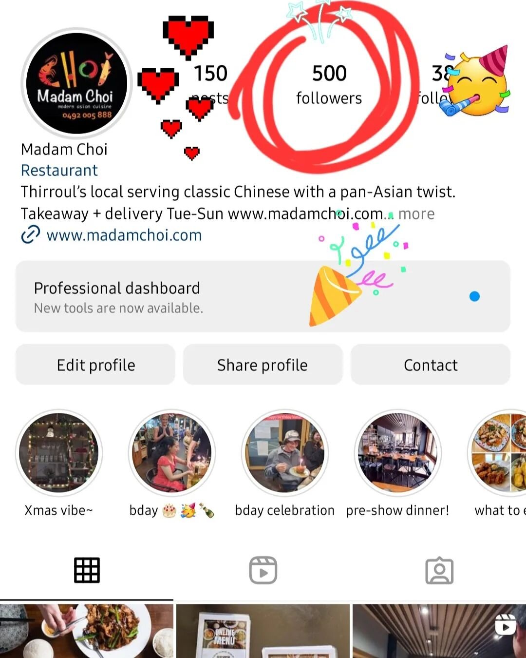 Yay~~~~~~~~~~
What a milestone! 🥳🥳🥳🥳🥳
Super happy that we have achieved 500 followers on instagram!!!
I feel grateful and so rewarded that people gradually recognise our constant effort sharing who we are and what we do. 
I am so~~~~~ happy 😊 ?