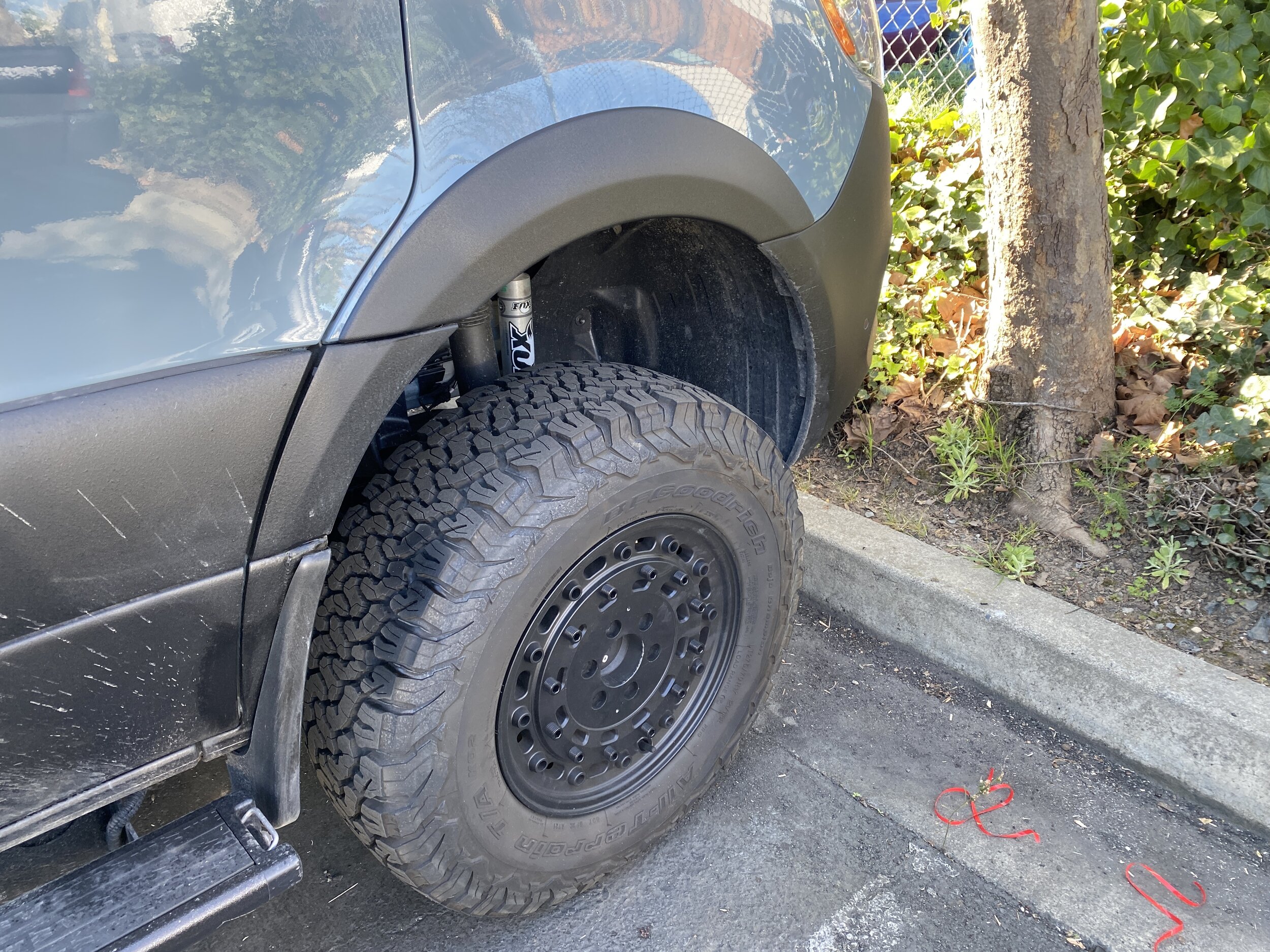 2019 sprinter fender flares