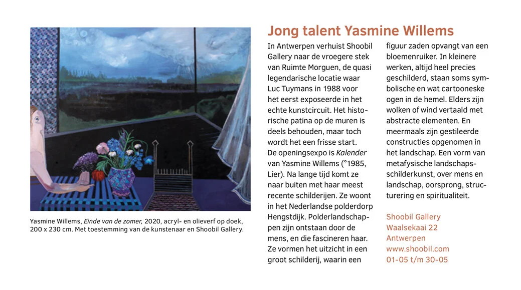 Christine Vuegen voor Collect Magazine