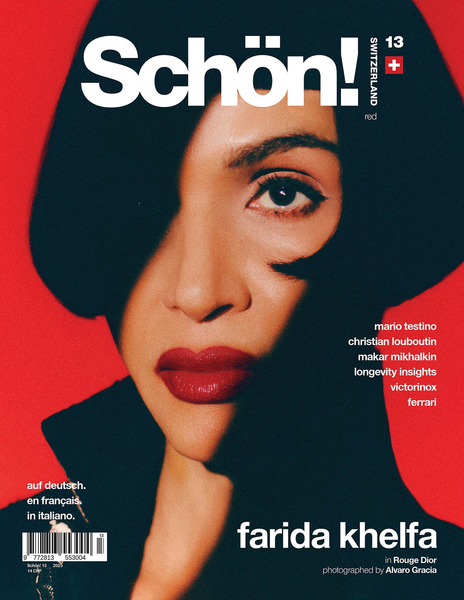 Farida Khelfa for Schon! Magazine