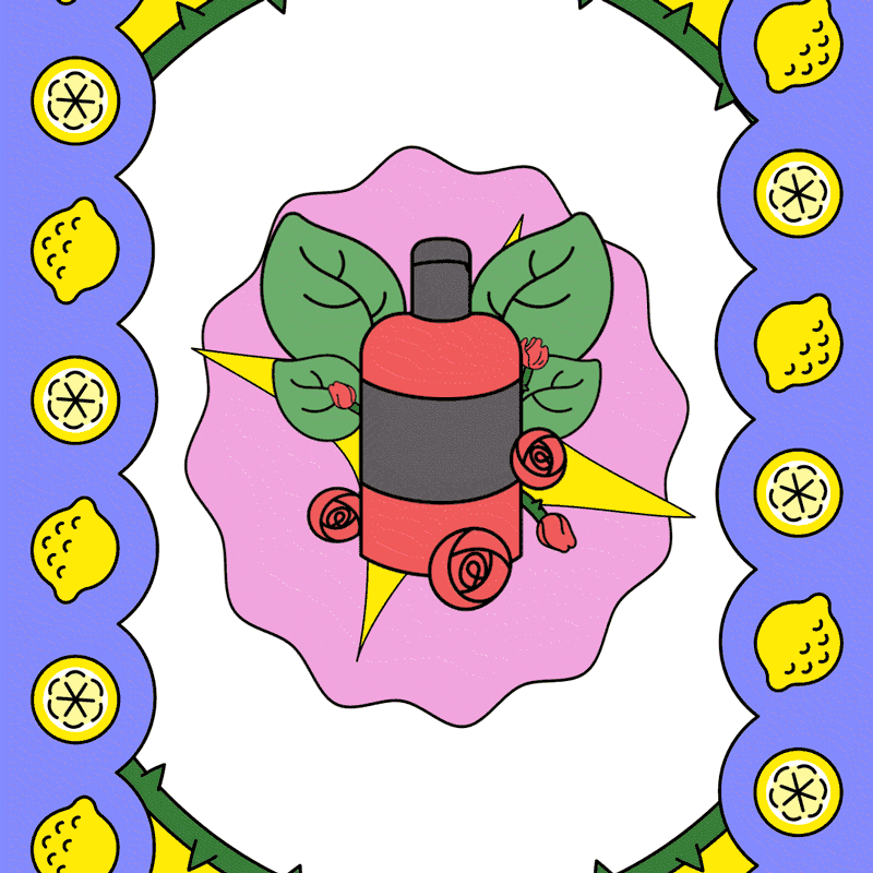 Rose Lemon pattern