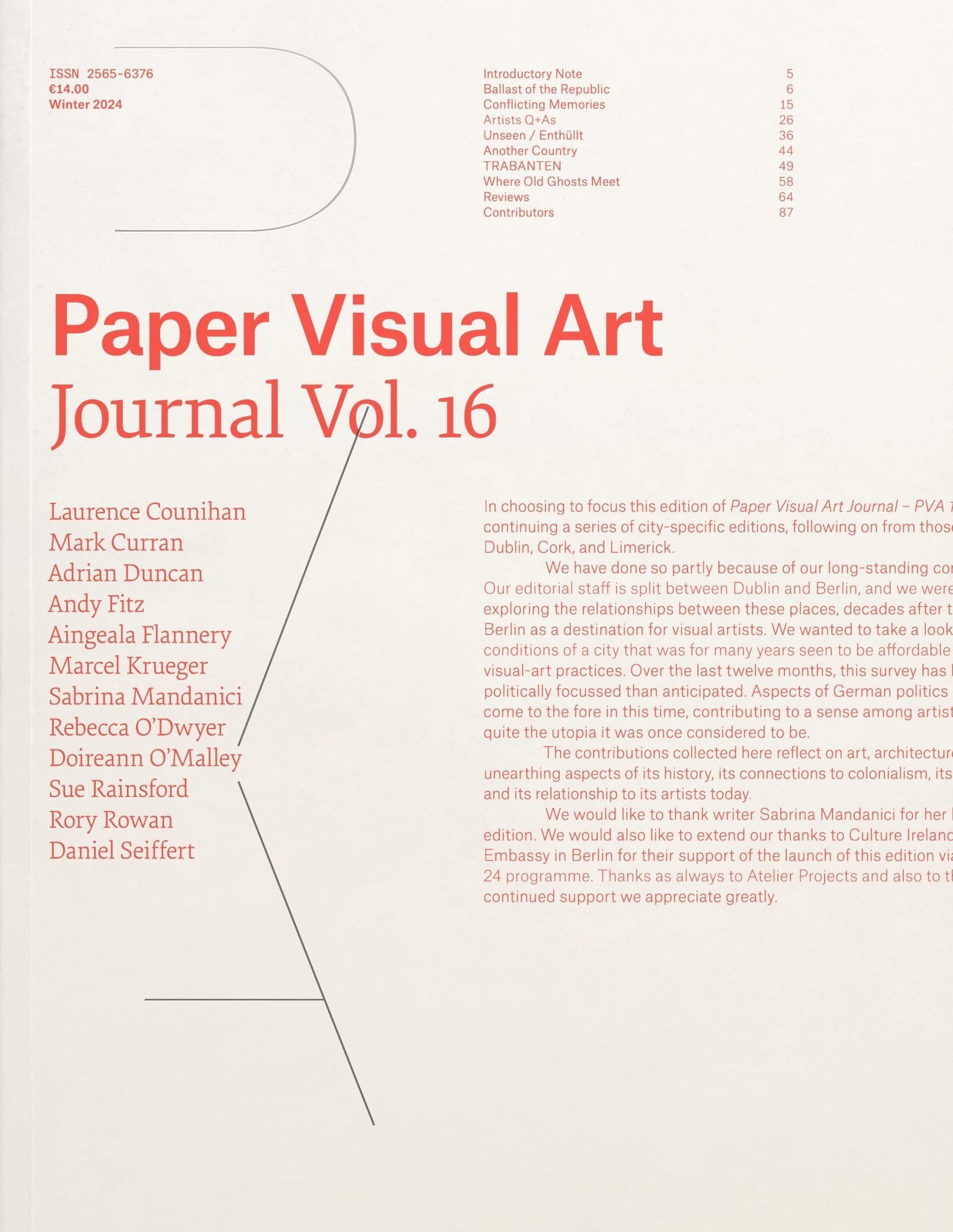 Review: Take a Breath @ IMMA for PVA 16 - the Berlin Edition