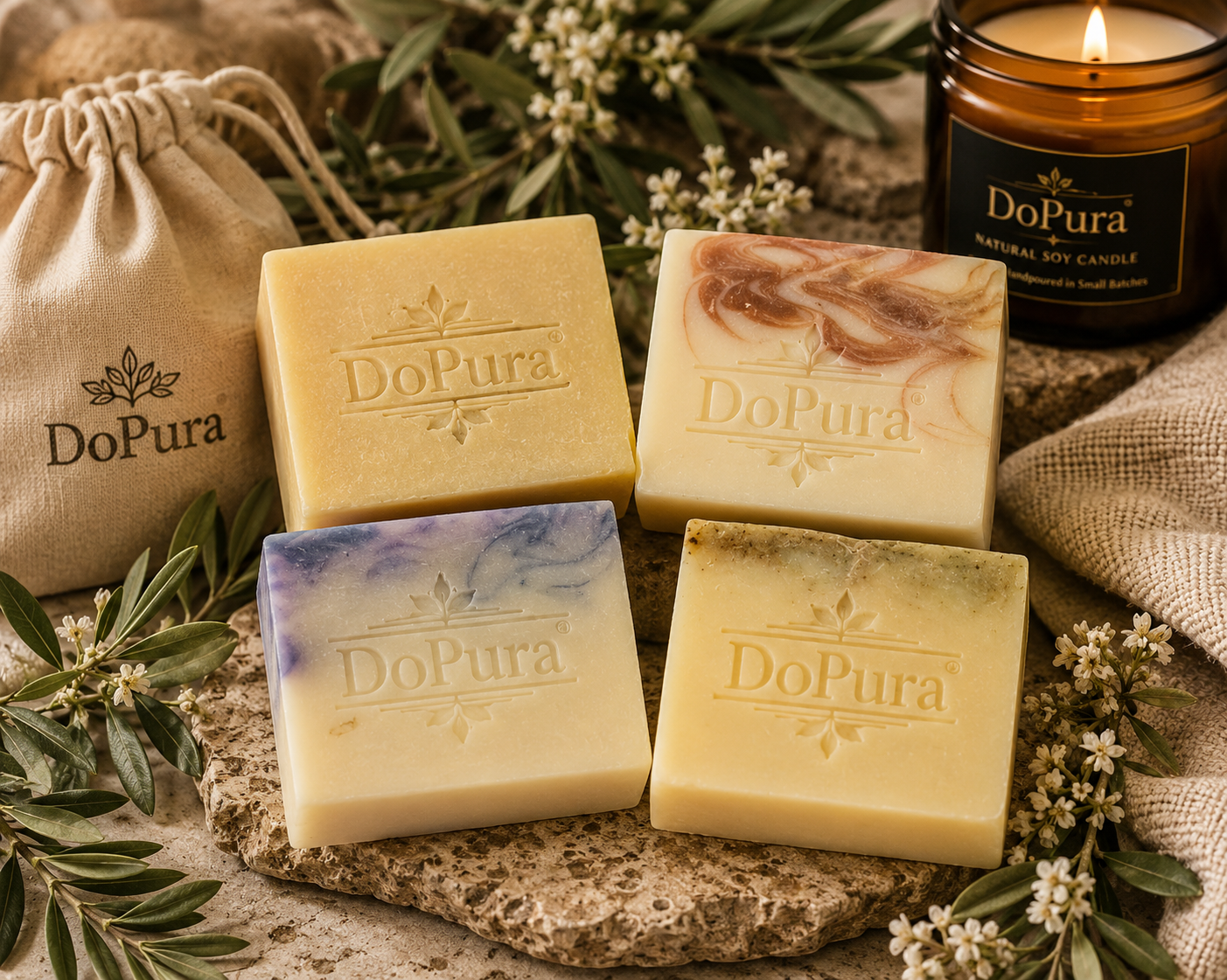 4 Luxury Soaps for $30