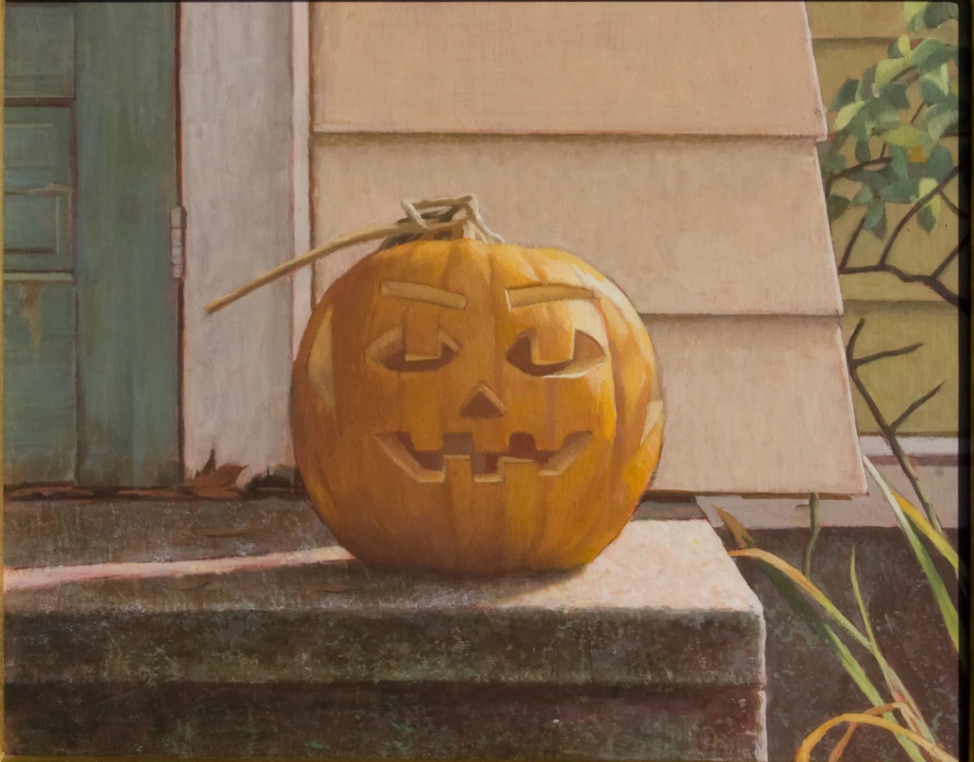 Smilin' Jack: Acrylic on panel