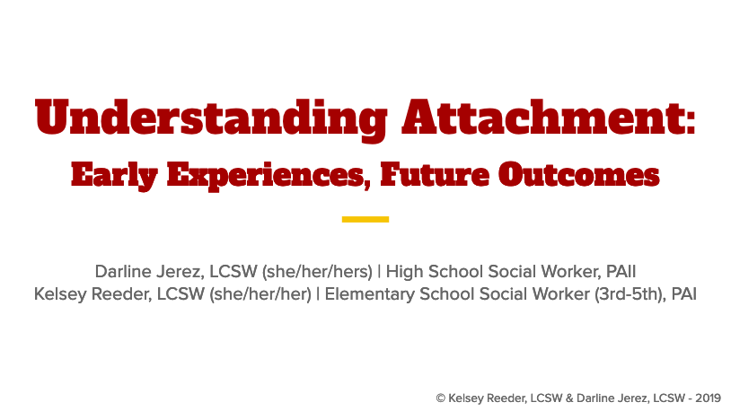 Understanding Attachment: Early Experiences, Future Outcomes