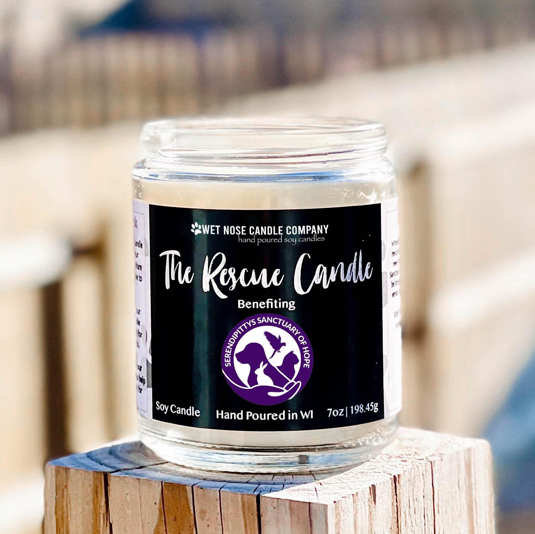 The Rescue Candle — Wet Nose Candle Company