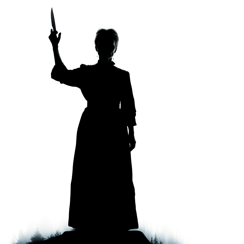 0mdd_black_silhouette_on_white_background_of_old_woman_in_night_7b3e6862-498f-4d01-a787-552fd403d4ca.png