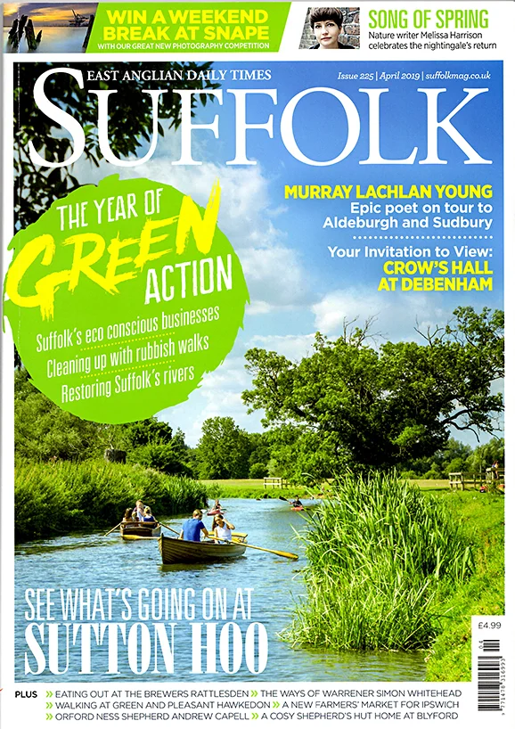 You can read Matt Gaw’s wildlife diary in Suffolk Magazine