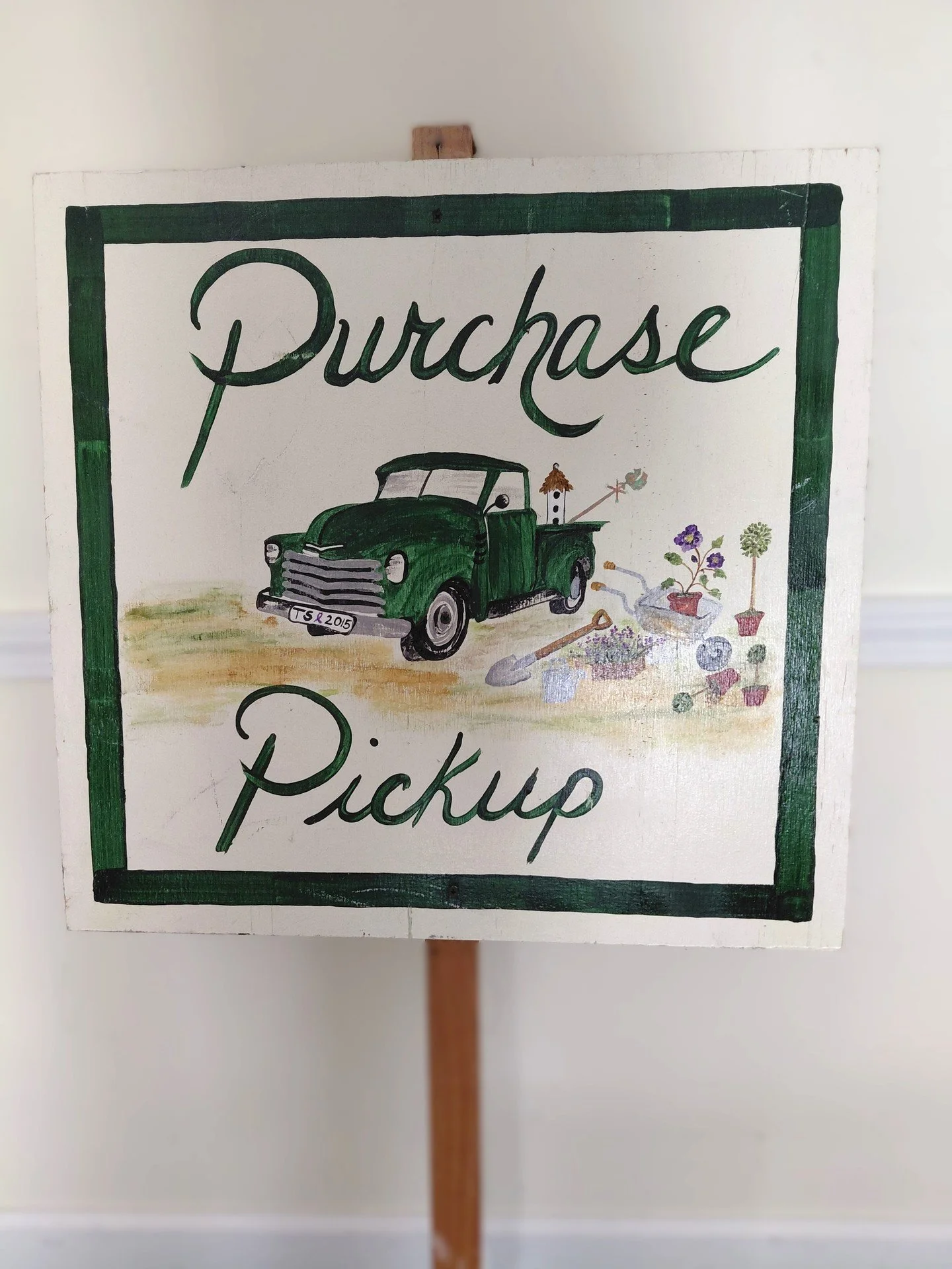 Now open.

The Trade Secrets Vintage Signage Auction is officially live.

Browse and bid on a limited collection of original, hand-painted Sunday Sale signs from years past &mdash; each one a unique piece of Trade Secrets history.

From directional s