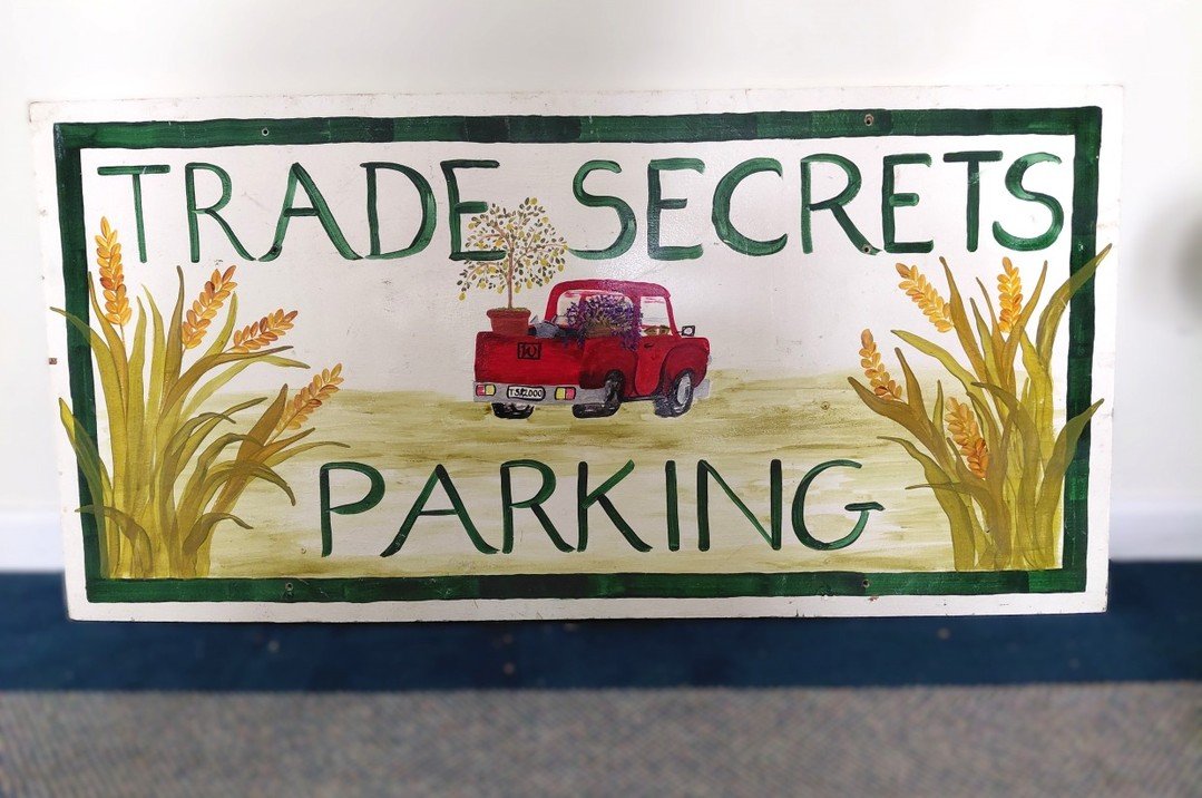 The Trade Secrets Vintage Signage Auction closes tomorrow at 12:00 p.m.

There&rsquo;s still time to bid on original, hand-painted Sunday Sale signs and take home a piece of Trade Secrets history.

✨ Proceeds benefit Project SAGE.

https://projectsag