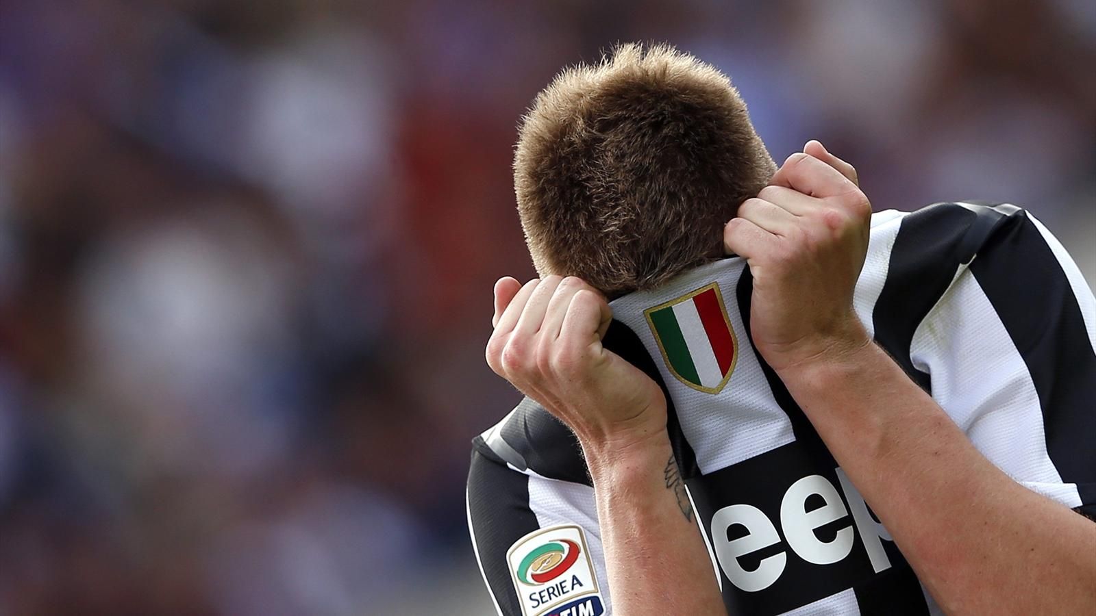 Nicklas Bendtner playing for Juventus. Source: eurosport.com