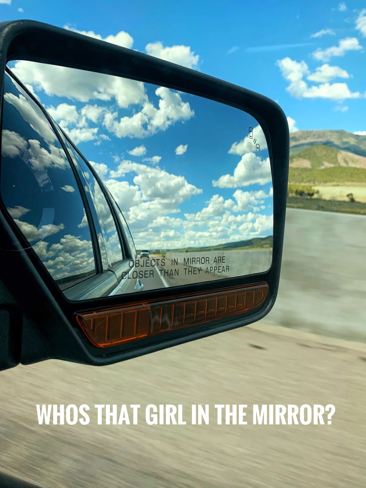 Who's that girl in the mirror?
