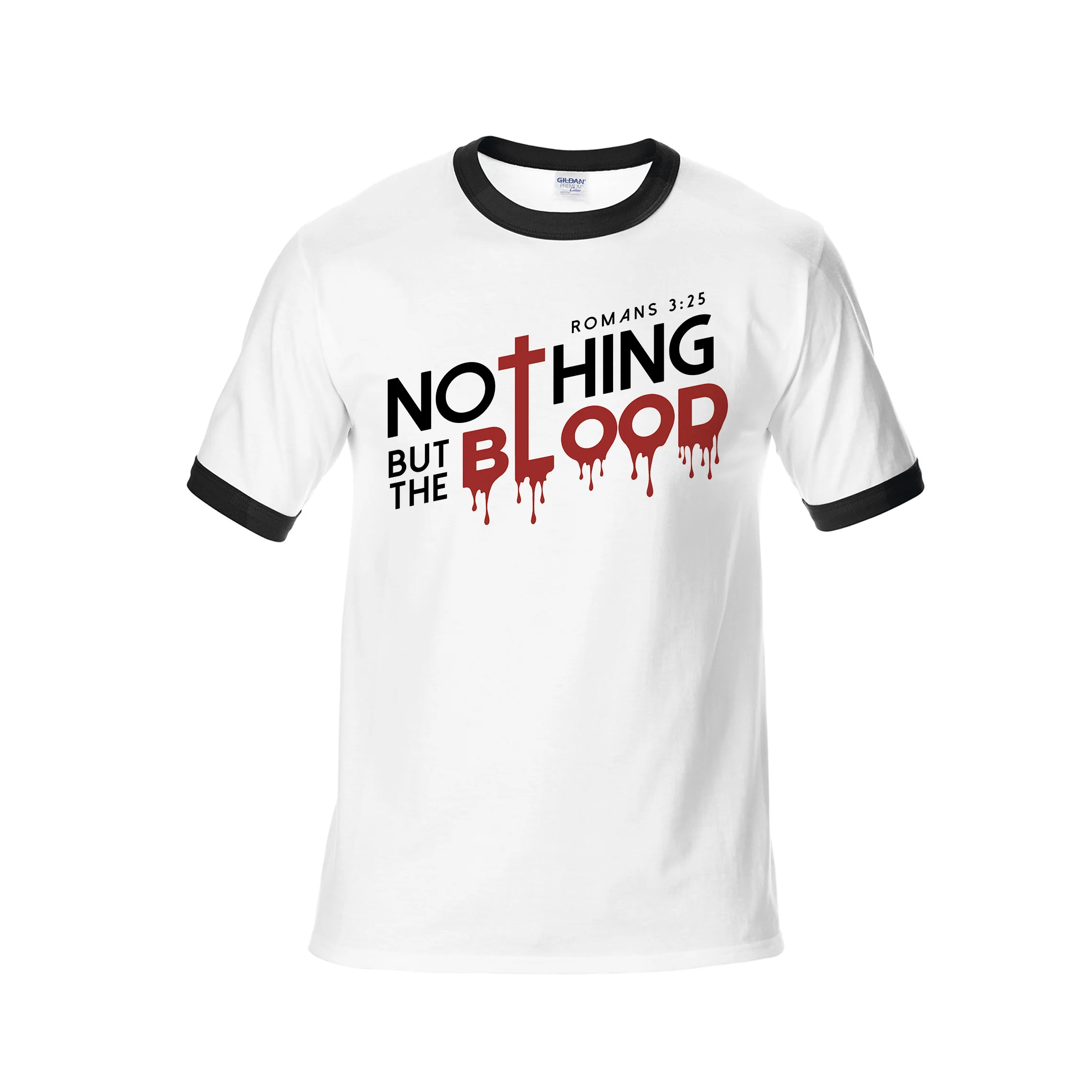 "Nothing but the Blood" Ringer Tee