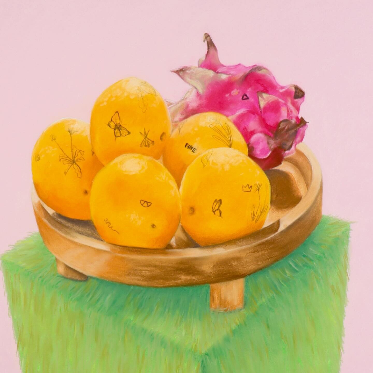 I recently had new photos taken of some of my drawings and they&rsquo;re dreamy. 

🍊🍊🍊🍊🍊

.
.
.
#pastel #drawing #visualarts #artist #pasteldrawing #contemporaryart