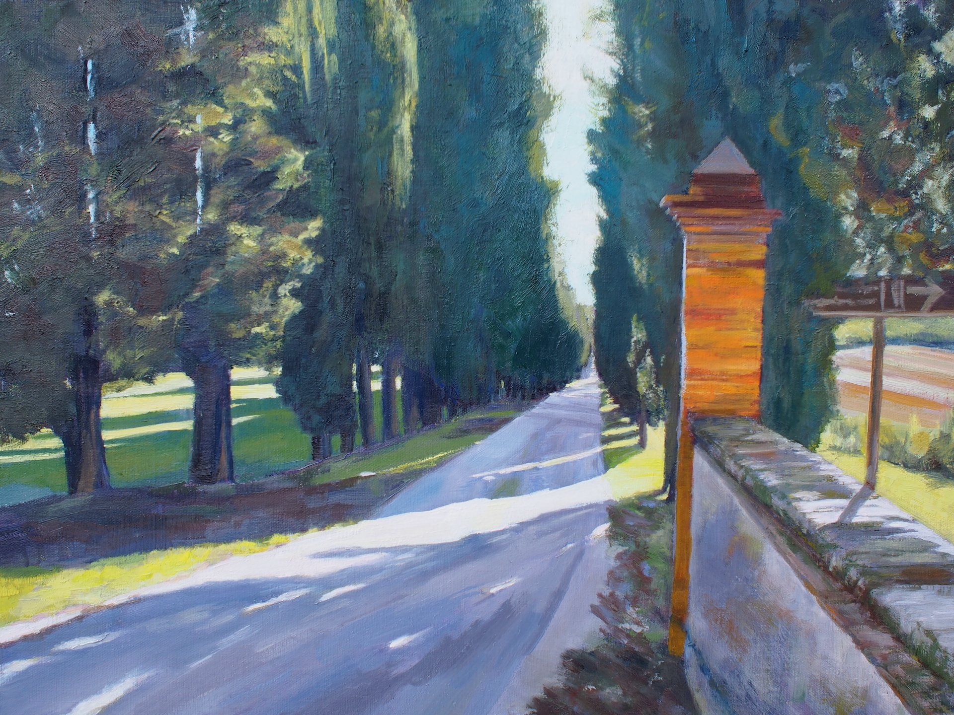 The Path Home by Marcie Cohen, Oil, 12x16, $1400