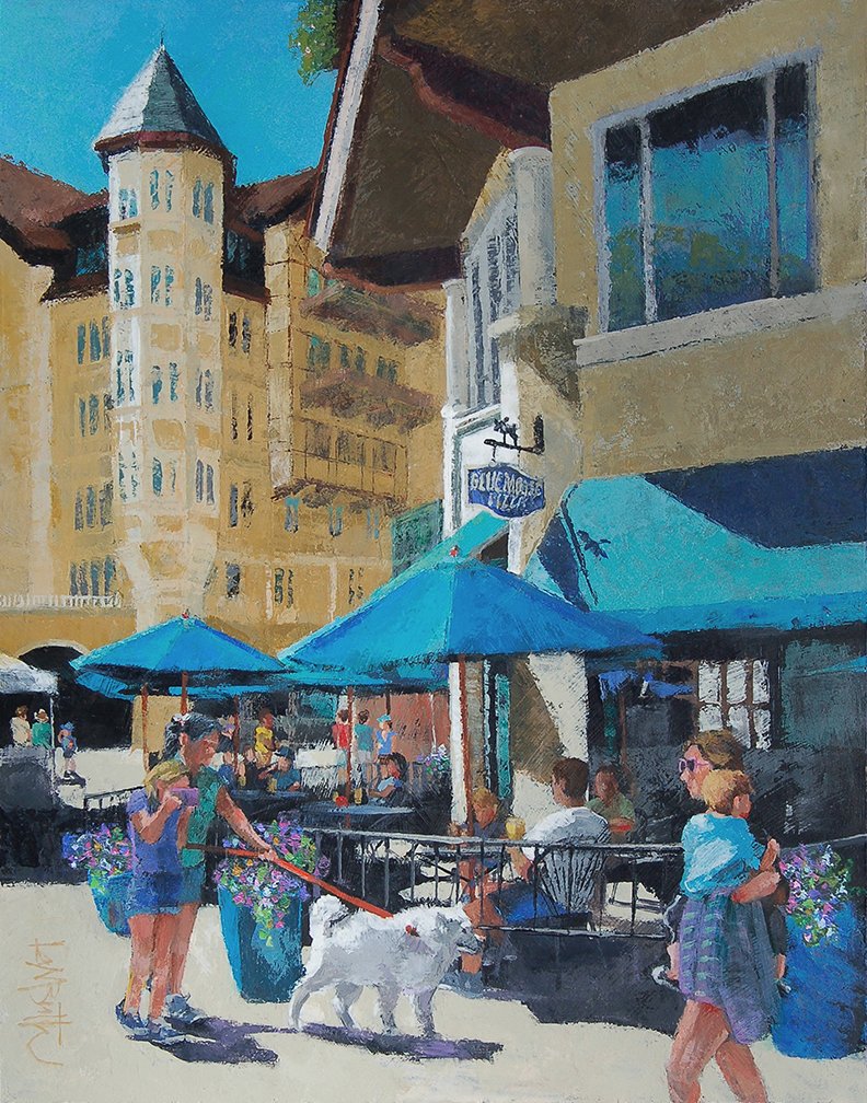 Vail Afternoon by Martin Lambuth, Acrylic, 14x11, $795