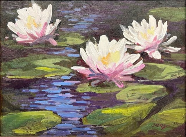 Three Sisters by Karen Storm, Oil, 12x16, $800